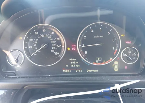 2012 BMW 528I z USA, uszkodzony, nr VIN WBAXG5C53CDY28813